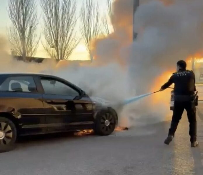 La Bustia incendi vehicle Martorell 2