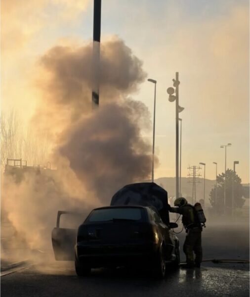 La Bustia incendi vehicle Martorell 5