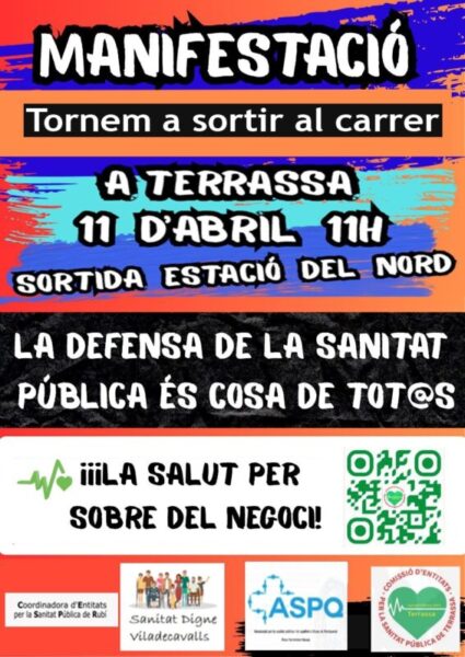 La Bustia manifestacio Olesa a Terrassa 1