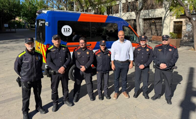 La Bustia nou vehicle Proteccio Civil Sant Andreu