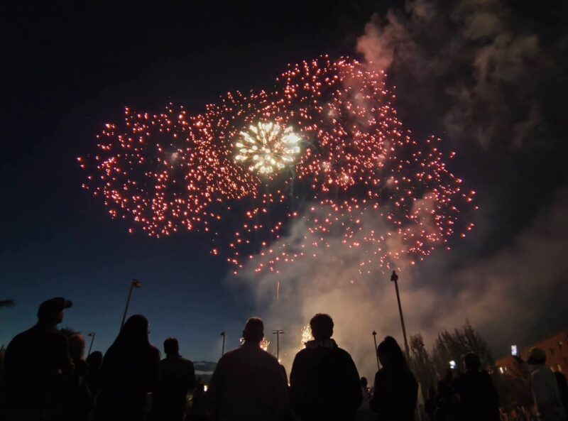La Bustia piromusical Lux al cel Fira Primavera Martorell 1