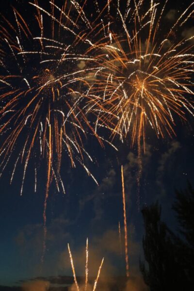 La Bustia piromusical Lux al cel Fira Primavera Martorell 2