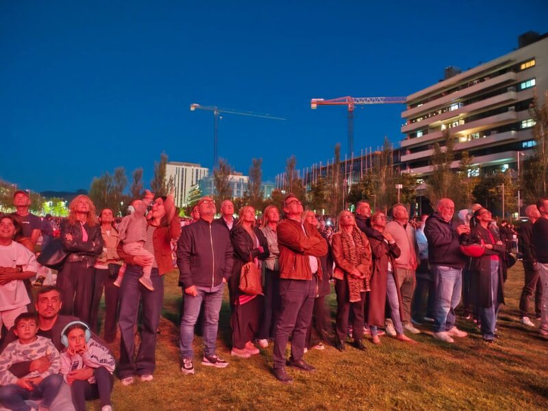 La Bustia piromusical Lux al cel Fira Primavera Martorell 5