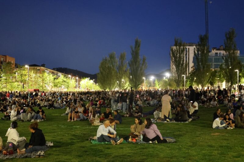 La Bustia piromusical Lux al cel Fira Primavera Martorell 8