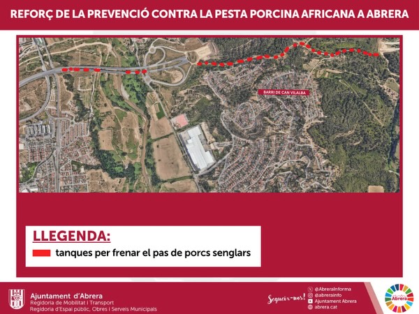 La Bustia tanques porcs senglars Abrera 3
