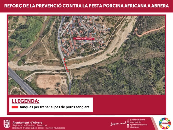 La Bustia tanques porcs senglars Abrera 6