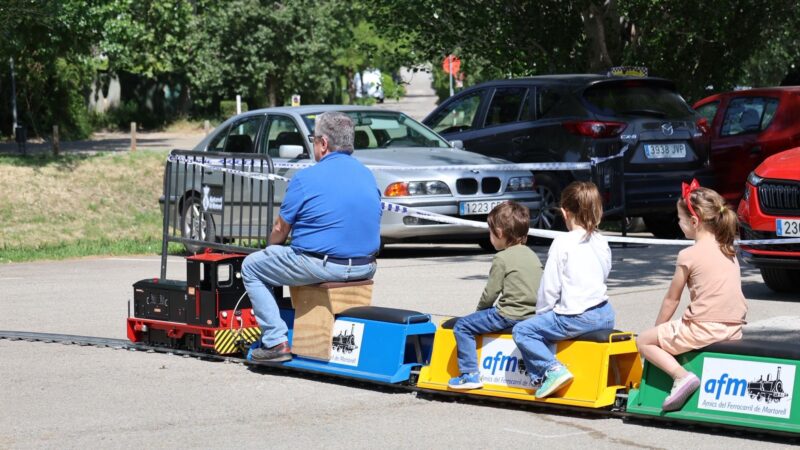 La Bustia tren tripulat Fira Primavera Martorell 2