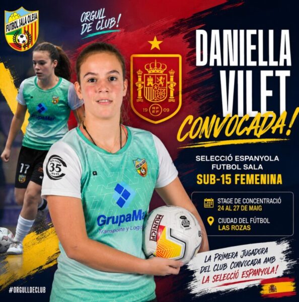 La Bustia Daniella Vilet seleccio espanyola 2