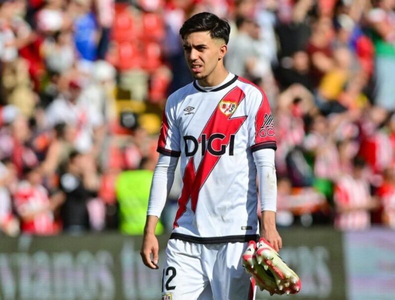 La Bustia Ilias Akhomach Rayo Vallecano