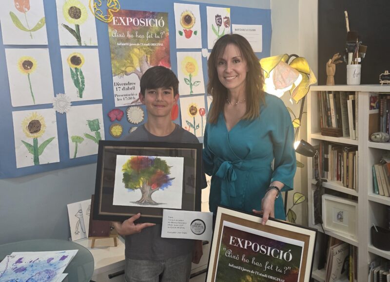 La Bustia Joan Criado i Eva Fernandez exposicio alumnes Estudi Original Olesa inauguracio abril 2026