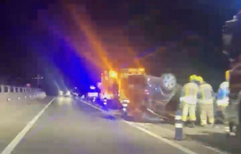 La Bustia accident C55 Esparreguera foto lector 30 maig 2026