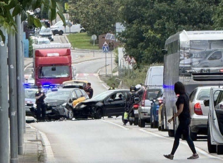 La Bustia accident transit Martorell 18 maig 2026