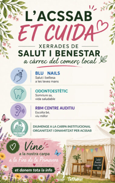 La Bustia cartell ACSSAB Fira Primavera Sant Andreu 2026