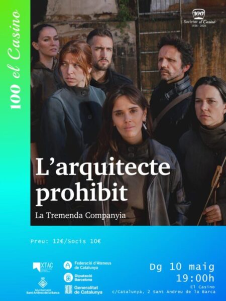 La Bustia cartell Arquitecte prohibit