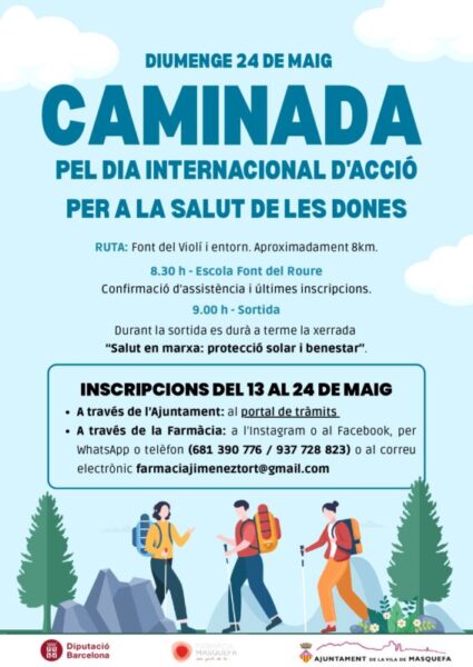 La Bustia cartell Caminada Masquefa