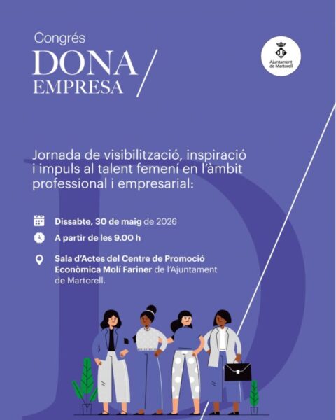 La Bustia cartell Congres Dona i Empresa