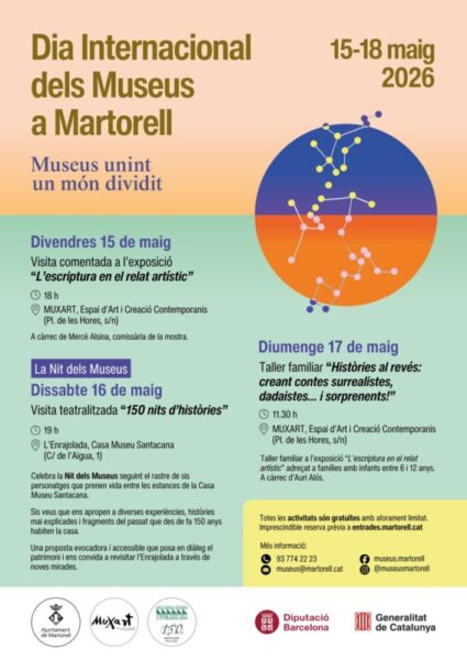 La Bustia cartell Dia Museus Martorell