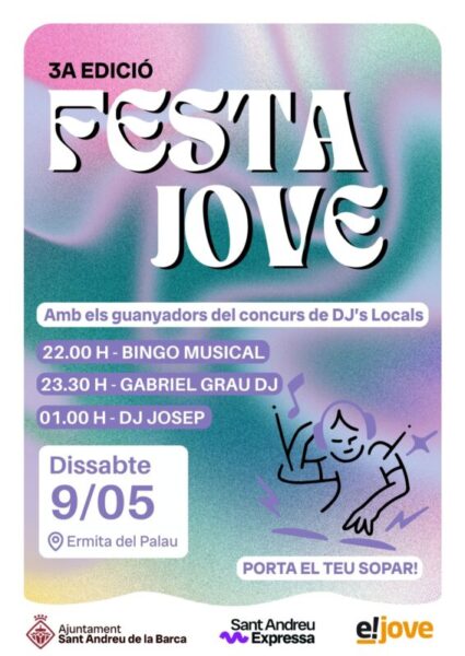 La Bustia cartell Festa Jove Sant Andreu