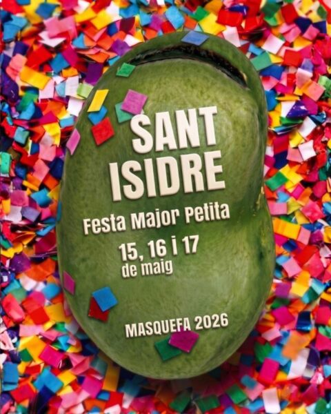 La Bustia cartell Festa Major Sant Isidre Masquefa