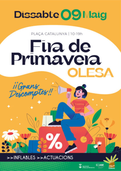 La Bustia cartell Fira Primavera Olesa