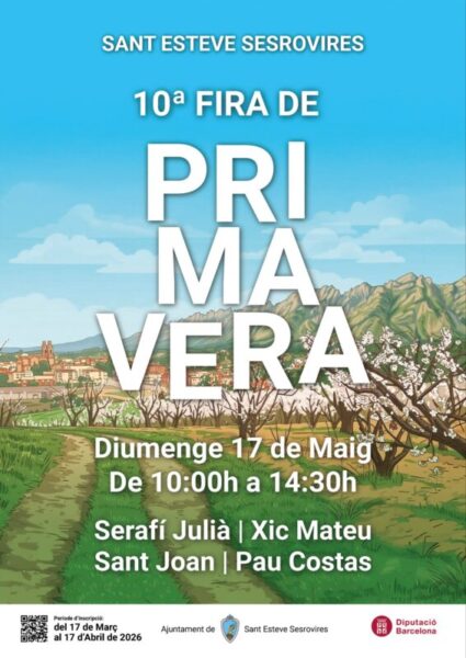 La Bustia cartell Fira Primavera Sant Esteve