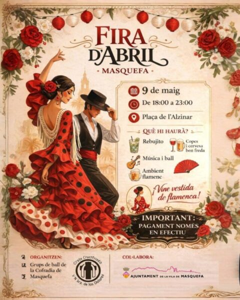 La Bustia cartell Fira abril Masquefa