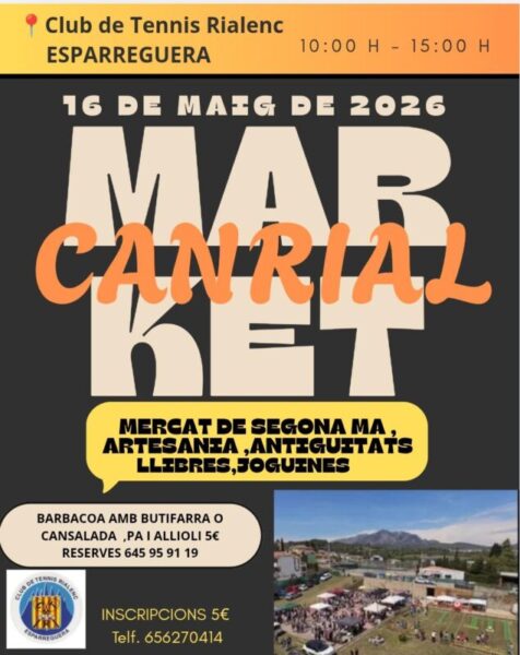 La Bustia cartell Market Can Rial 16 maig 2026 Esparreguera