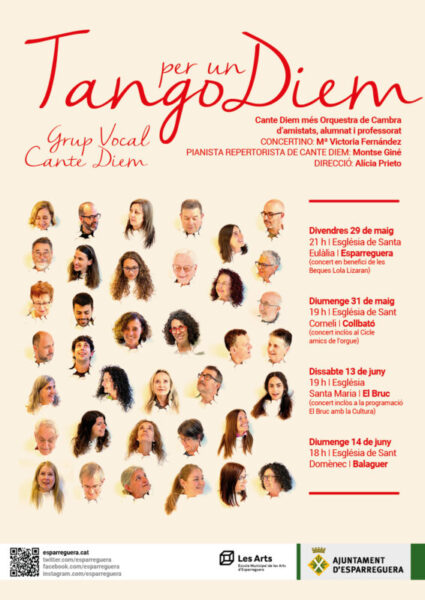 La Bustia cartell Tango Diem