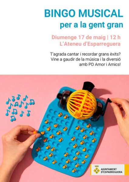 La Bustia cartell bingo musical Esparreguera