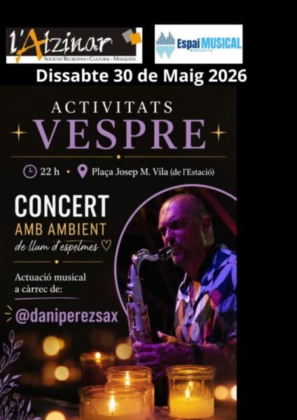 La Bustia cartell concert Dani Perez
