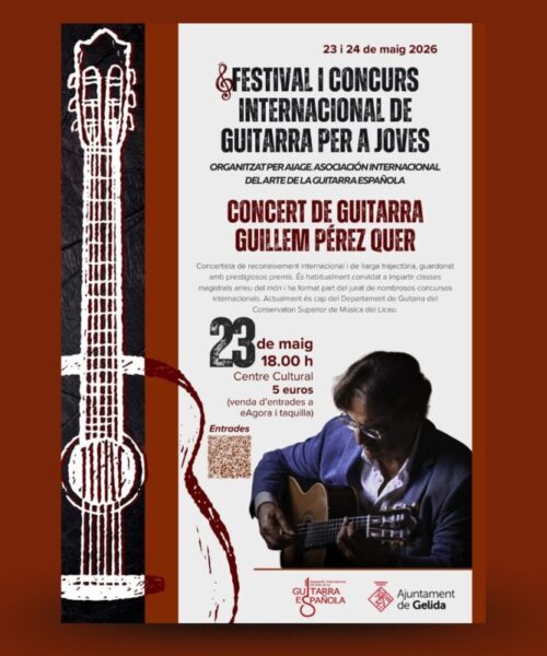 La Bustia cartell concert Guillem Perez