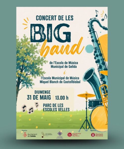 La Bustia cartell concert big band