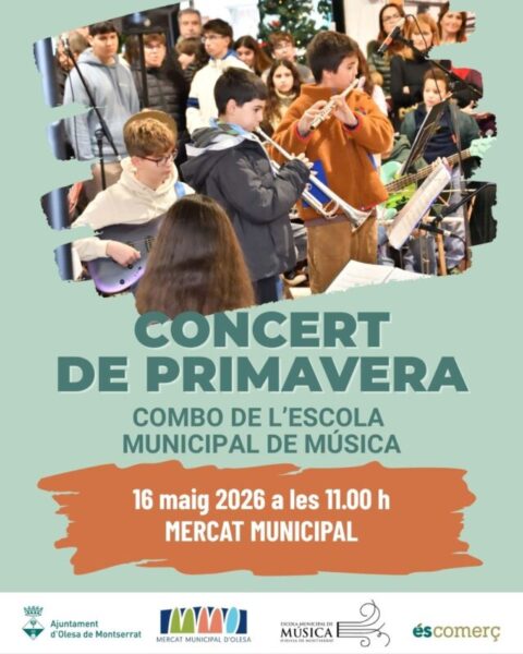 La Bustia cartell concert primavera Olesa