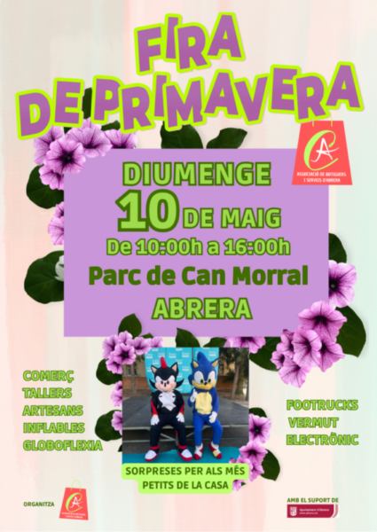 La Bustia cartell fira primavera Abrera