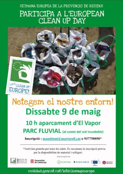 La Bustia cartell netegem el nostre entorn Martorell