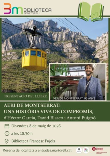 La Bustia cartell presentacio Aeri de Montserrat
