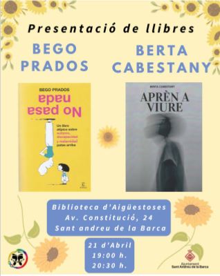 La Bustia cartell presentacio abril 2026 llibres Assotea Sant Andreu
