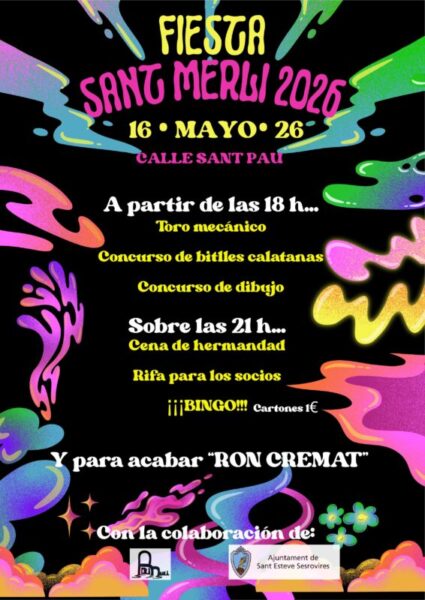 La Bustia cartell sant merli
