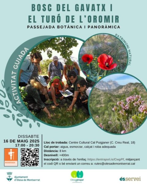 La Bustia cartell sortida guiada Olesa