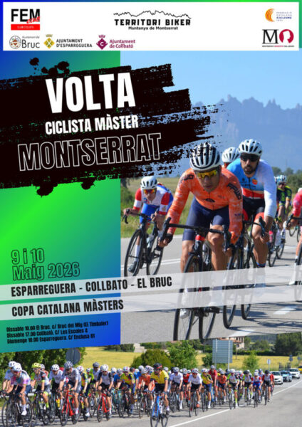 La Bustia cartell volta ciclista Montserrat