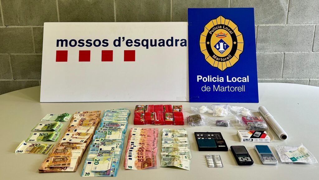 La Bustia droga Martorell 12 maig
