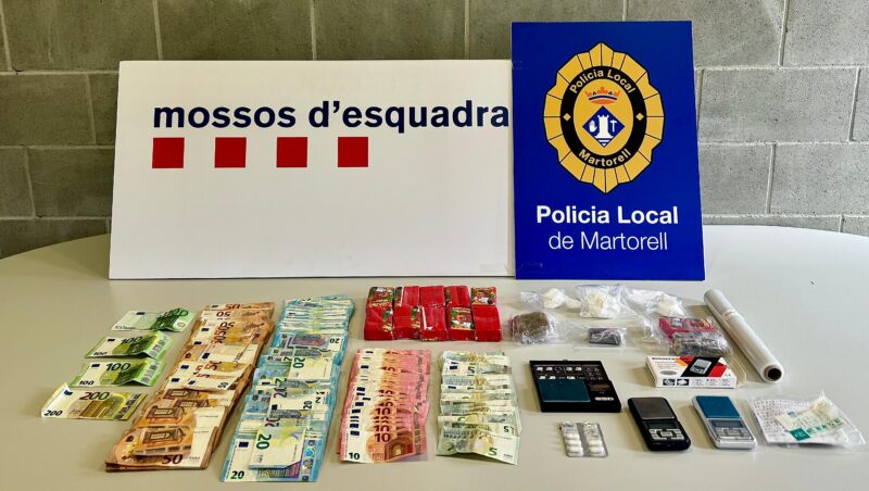 La Bustia droga Martorell 12 maig