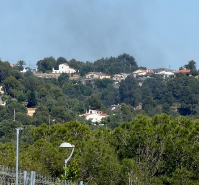 La Bustia incendi Olesa 19 maig