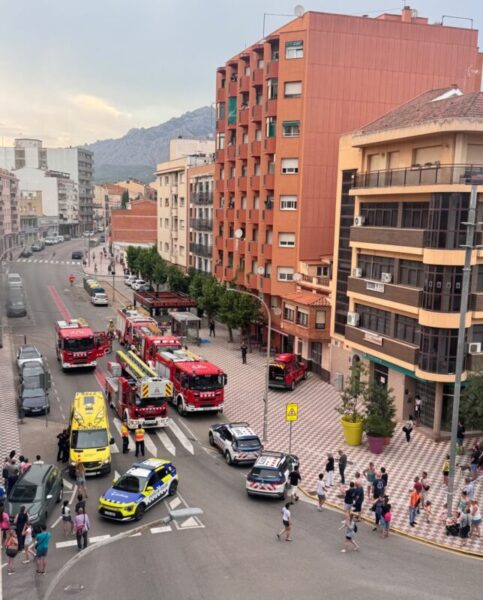 La Bustia incendi parquing Esparreguera 29 maig 2026