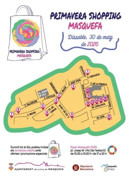 La Bustia primavera shopping Masquefa