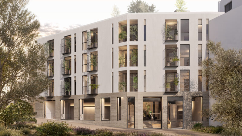 La Bustia renders Residencia Riu Martorell 1