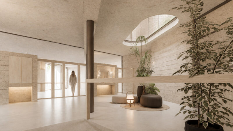 La Bustia renders Residencia Riu Martorell 5