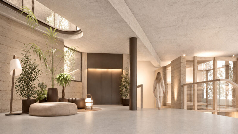 La Bustia renders Residencia Riu Martorell 7