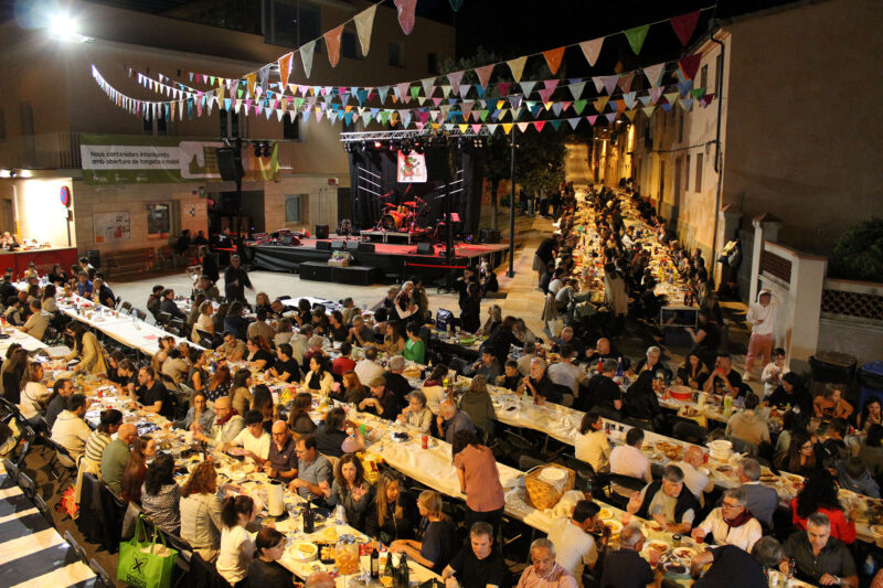 La Bustia sopar Festa Major Castellvi