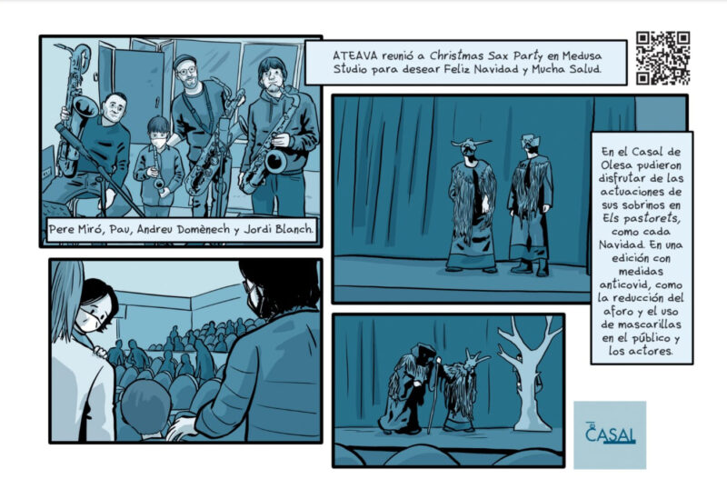 La Bustia vinyeta comic Pedro Garcia 17 de marzo La VAcUNa nos cambio la vida Olesa